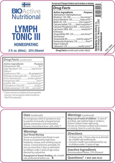 Lymph Tonic Iii (Bani0058 Lymph Tonic Iii 1 27 26)